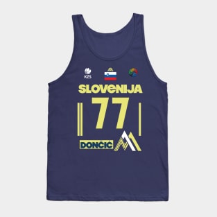 Luka Doncic Slovenija Fan Design Tank Top